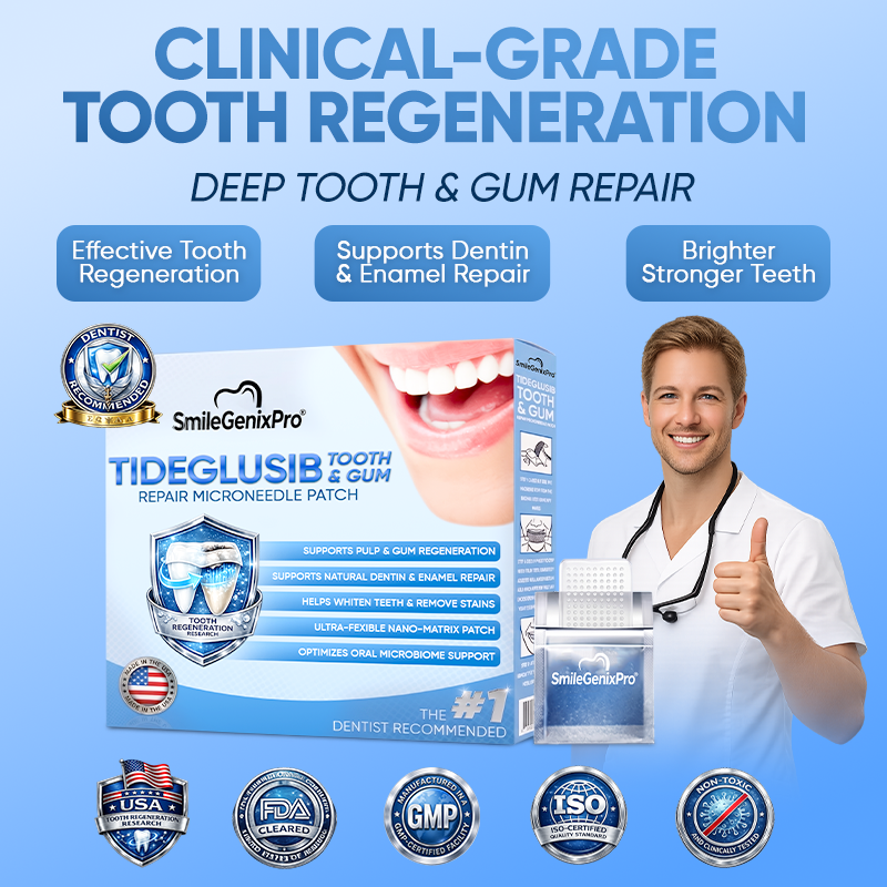 Your Smile🦷Tideglusib Fast‑Dissolving Tooth & Gum Repair Oral Strips✨ (𝟓-𝐢𝐧-𝟏 💎 𝐑𝐞𝐛𝐮𝐢𝐥𝐝 𝐄𝐧𝐚𝐦𝐞𝐥 & 𝐃𝐞𝐧𝐭𝐢𝐧 • 𝐒𝐭𝐫𝐞𝐧𝐠𝐭𝐡𝐞𝐧 𝐆𝐮𝐦𝐬 • 𝐄𝐫𝐚𝐝𝐢𝐜𝐚𝐭𝐞 𝐓𝐚𝐫𝐭𝐚𝐫 & 𝐎𝐝𝐨𝐫 • 𝐖𝐡𝐢𝐭𝐞𝐧𝐢𝐧𝐠 • 𝐒𝐭𝐨𝐩 𝐓𝐨𝐨𝐭𝐡 𝐒𝐞𝐧𝐬𝐢𝐭𝐢𝐯𝐢𝐭𝐲)