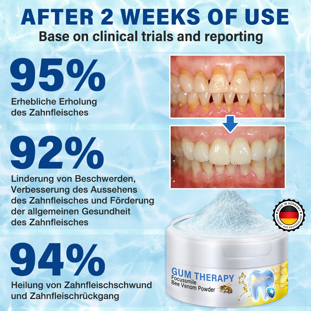 ⭐️Furzero® Focussmile bee venom treatment powder for oral use🦷